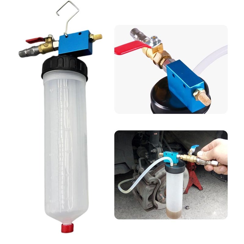 Auto Brake Fluid Extractor,Brake Fluid Bleeder Kit,Power Steering Oil Change Replacement Tool, Easy to Operate,Used for Cars,Motorcycle (500cc) - Image 3